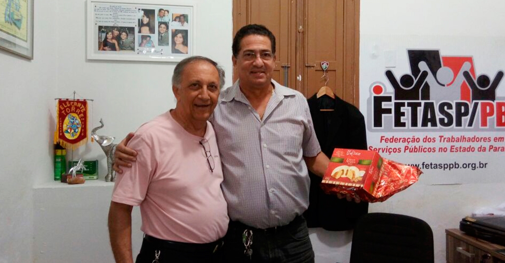 Visita do SINDESEPB a FETASP/PB