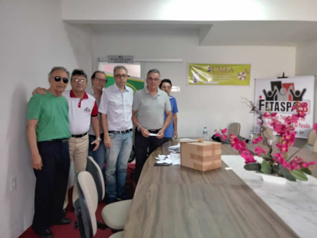 Registros da Eleição realizada no dia 29 de maio de 2018