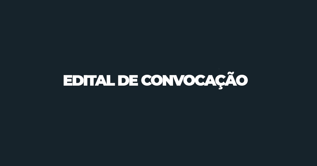 Edital de Convocação